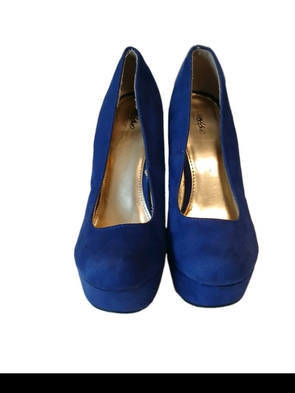 Mossimo Supply Co. Royal Blue Platform Pumps Size 9.5